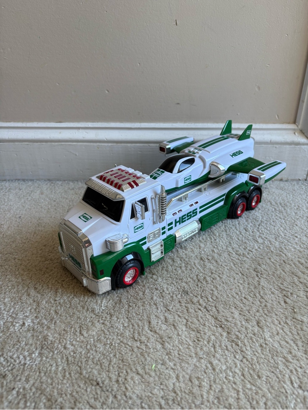 Hess truck with space cruiser and scout